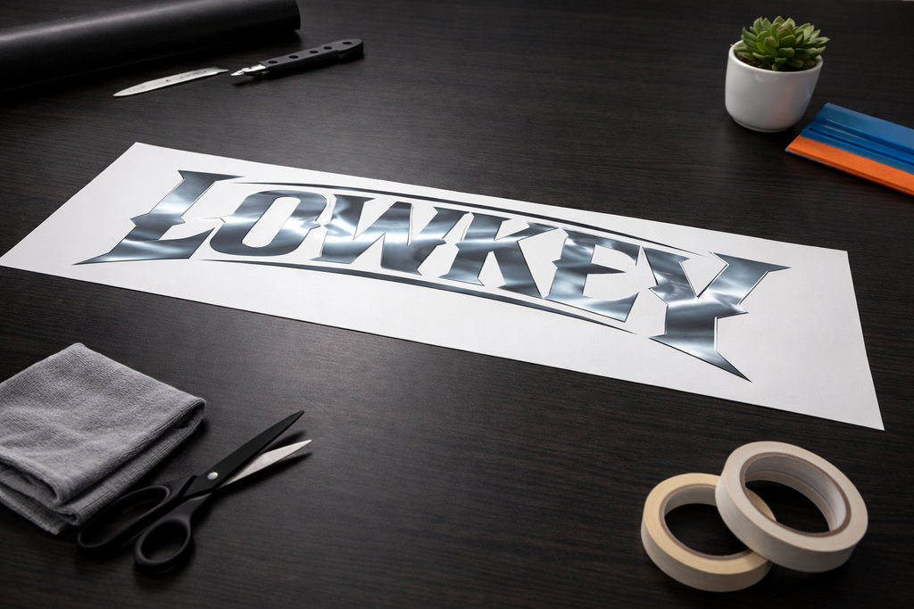 CHROME "LOWKEY" BANNER