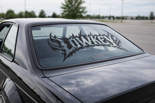 "LOWKEY DRIVEN" ICONIC BANNER